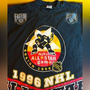 Vintage NHL All Star game shirt 1996. Good condition. Size XL - fits big. Rare*